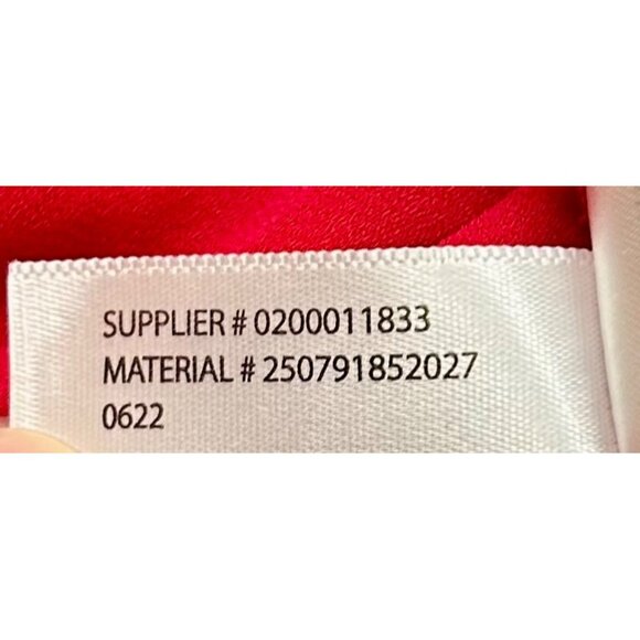 RALPH LAUREN BLACK LABEL Red Tiered Dress Eco Fabric Luxe Cocktail Look Sz 12 - Picture 8 of 9